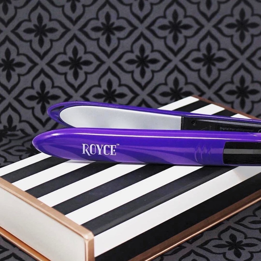 ROYCE |  MERCURY SERIES FLAT IRON & DETAILER (PURPLE)